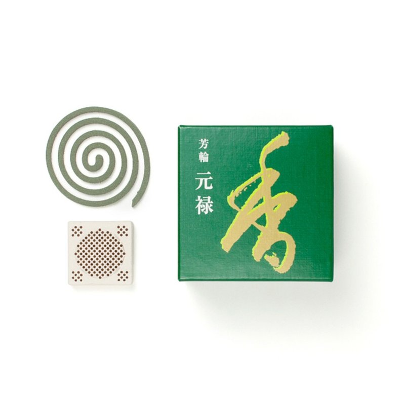 日本【松荣堂】芳轮 Horin 系列之【元禄】Returning Spirit 环香 - 香薰/精油/线香 - 浓缩/萃取物 