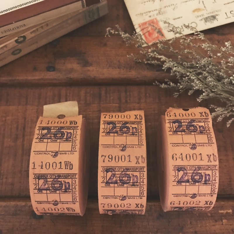 英国复古车票 整卷售出 - 其他 - 纸 