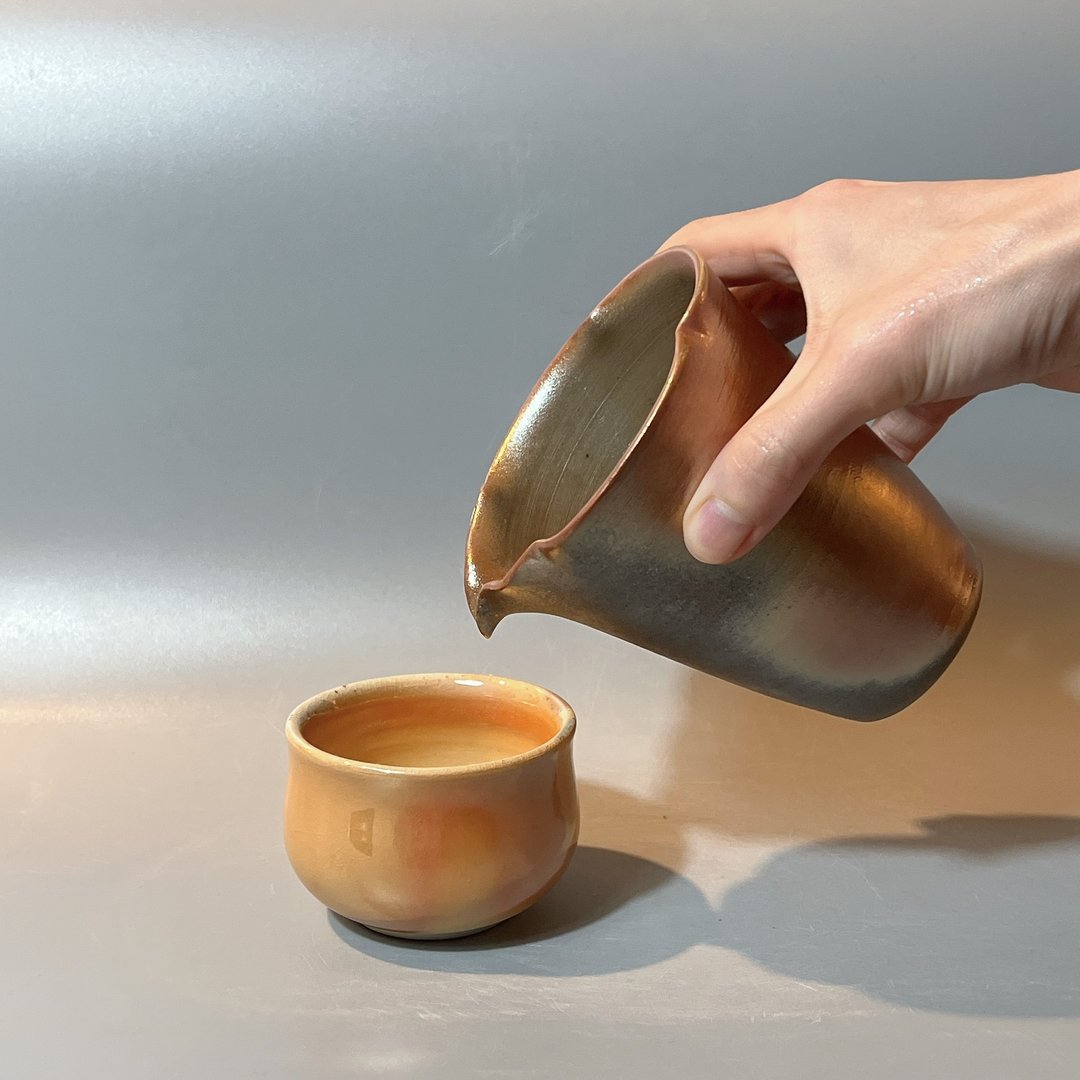 柴烧花系列茶海 / 公道杯 / 小平凡手作 - 茶具/茶杯 - 陶 