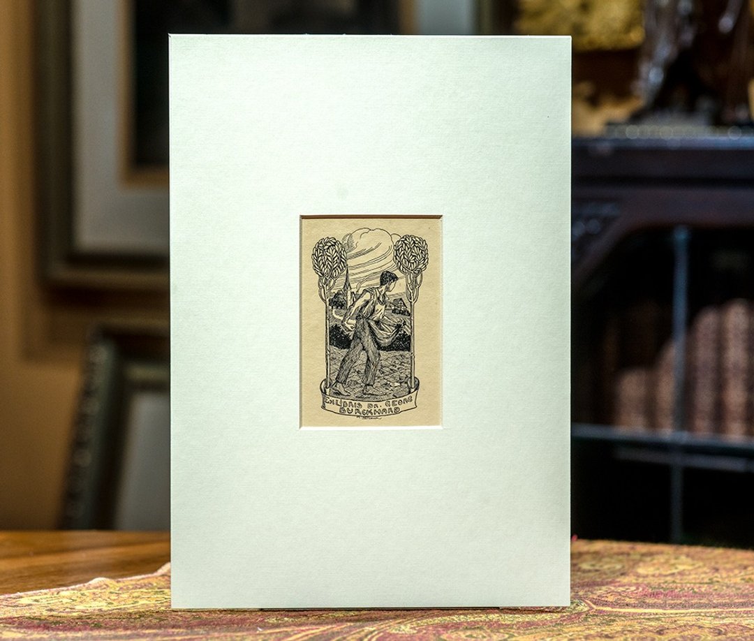 德国农庄生活 - 藏书票 -版画 - 海报/装饰画/版画 - 纸 