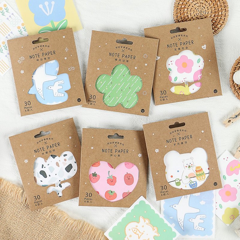 InfeelMe暖空便签纸 【好好梦】便签纸 无粘性 - 便条纸/标签贴 - 纸 多色