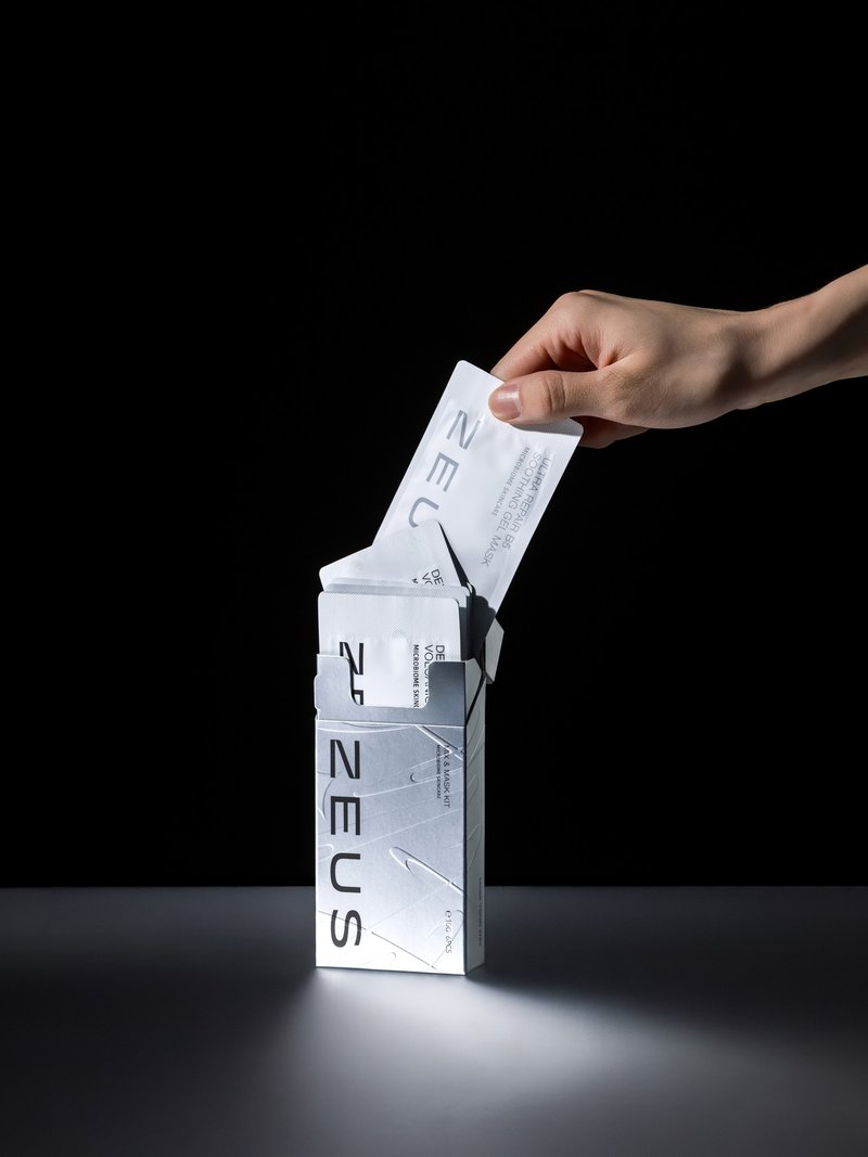 【ZEUS】冻泥面膜随行组/净白控油火山泥面膜 + B5修护保湿冻膜 - 面膜/冻膜 - 浓缩/萃取物 