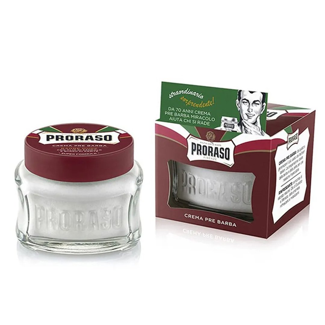 Proraso 滋润檀香 红标 胡前软化膏 / 胡前霜 胡前乳 胡须软化 - 男性清洁护肤品 - 其他材质 