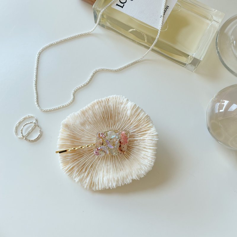 | 花火祭典- 樱花粉 | 发夹 - 发饰 - 植物．花 粉红色