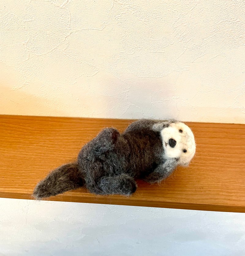 海獭羊毛毡 - 编织/刺绣/羊毛毡/裁缝 - 羊毛 