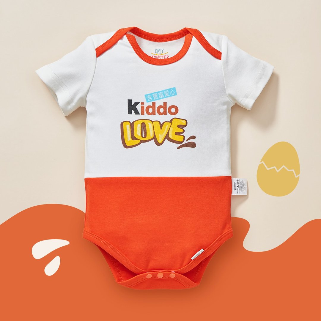 OMYMONSTER Kiddo 出奇宝 包屁衣 - 包屁衣/连体衣 - 棉 