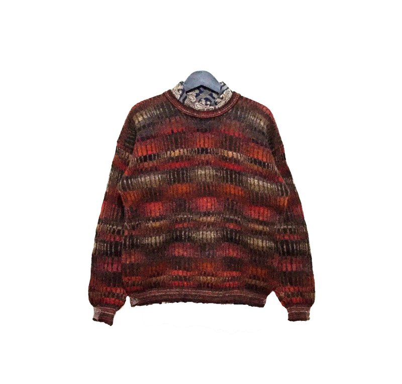 古着毛衣_/ 红砖道 /男女皆可 - 男装针织衫/毛衣 - 其他材质 红色