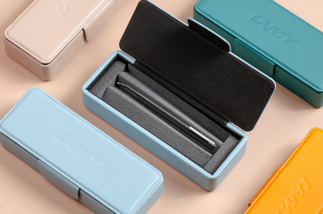 LAMY 黑线圈笔套礼盒  / CP1 / 56 雾光黑 全系列 多选 - 钢笔 - 铝合金 蓝色