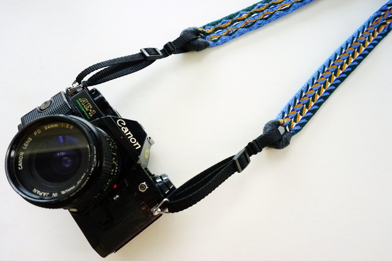 相机背带 双边宽孔 手机斜背带 - 相机背带/脚架 - 棉．麻 多色