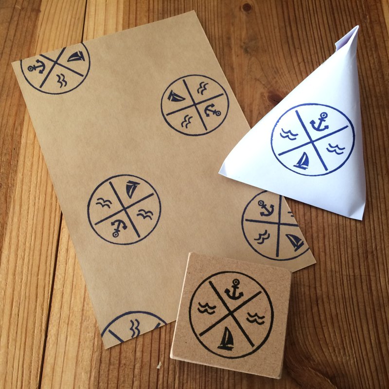 Mark of the MARINE mark - 印章/印台 - 其他材质 白色