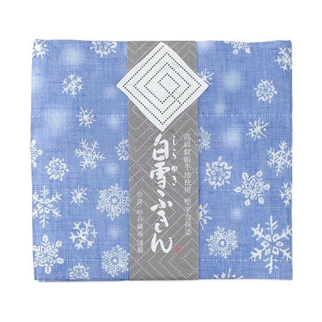 京友禅染万用巾 / 冰雪女王 蓝色 - 餐垫/桌巾 - 棉．麻 蓝色