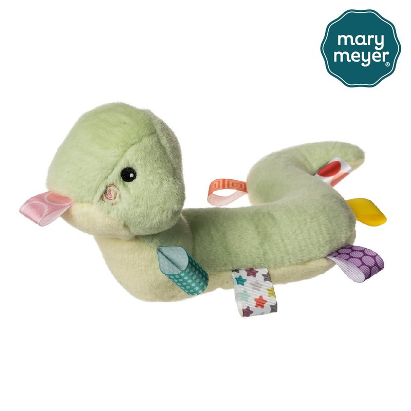 【MaryMeyer】标签安抚玩偶-丛林羞羞蛇宝 - 玩具/玩偶 - 棉．麻 绿色