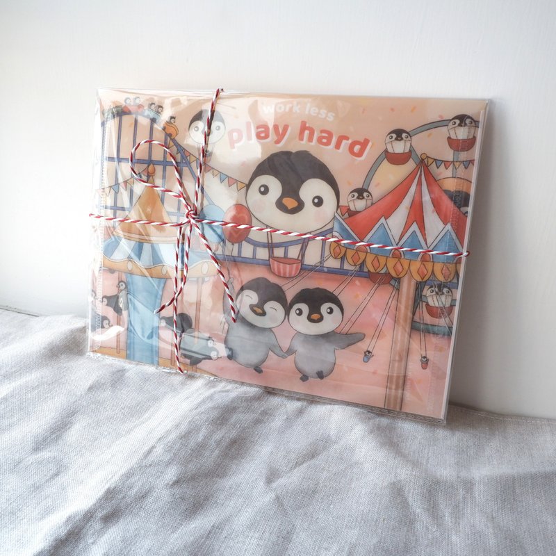 企鹅福袋 | penguin gift set - 文件夹/资料夹 - 其他材质 