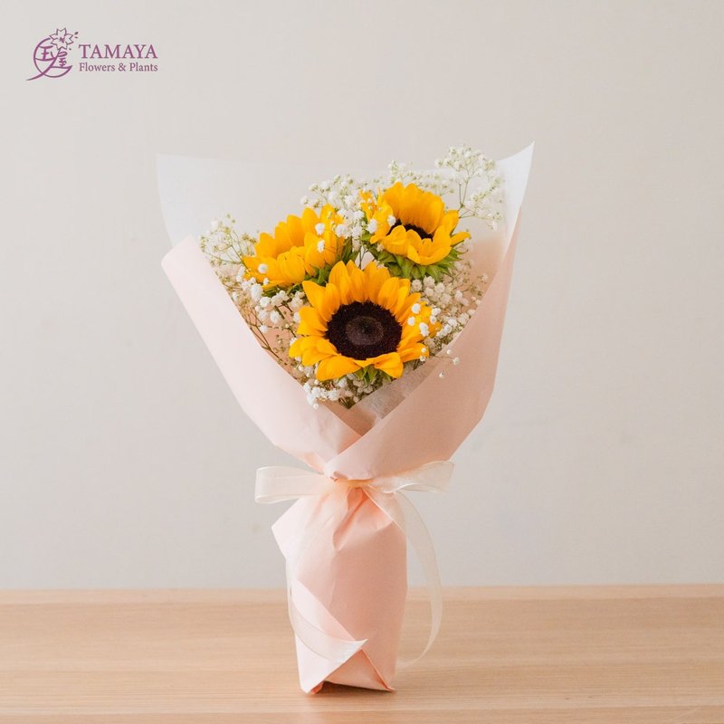 星晴 | 柔美粉花束 - 植栽/盆栽 - 植物．花 粉红色