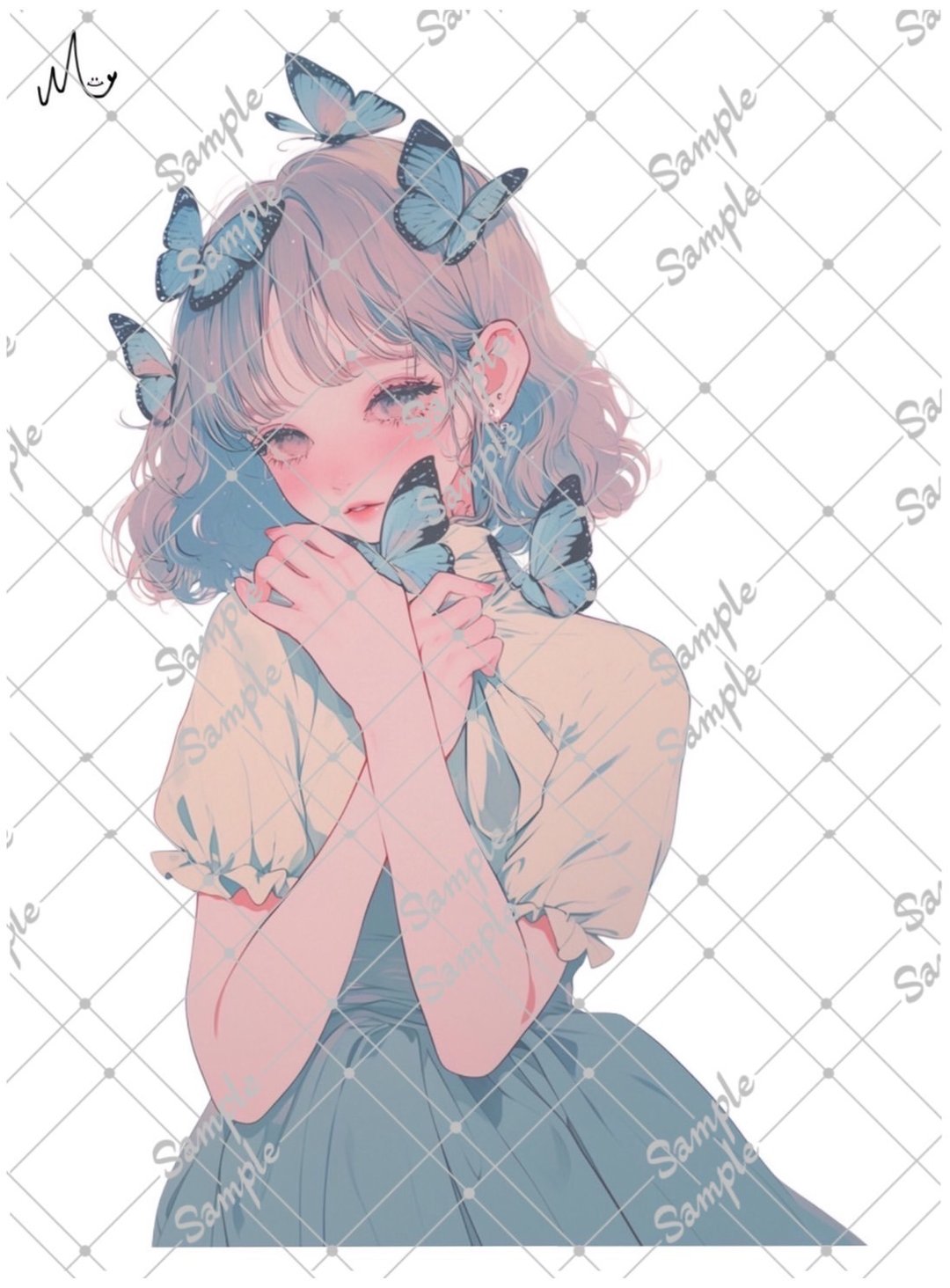 原创人物贴纸 10月新款 - 贴纸 - 纸 