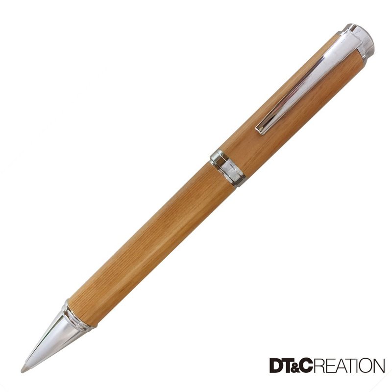 【定制化礼物】【DT&CREATION】台湾桧木原子笔 - 圆珠笔/中性笔 - 木头 