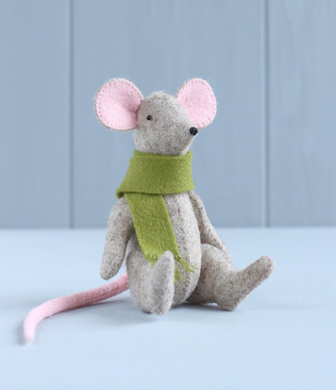 PDF Felt Mouse Doll Sewing Pattern - 手工艺教程/工具书 - 其他材质 