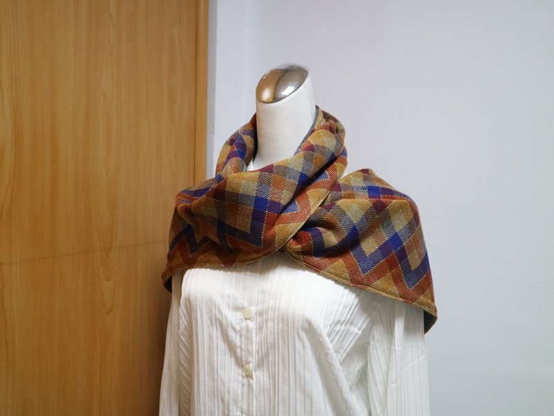 连帽 围脖. 帽子围巾.scarf  双面双色 大人.小孩均适用 - 围巾/披肩 - 其他材质 多色