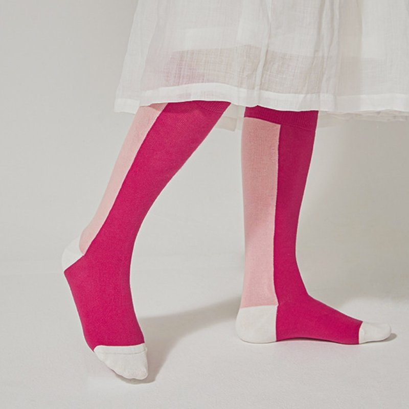 HM红梅与晚波 女款长袜 共2色 - 袜子 - 棉．麻 多色