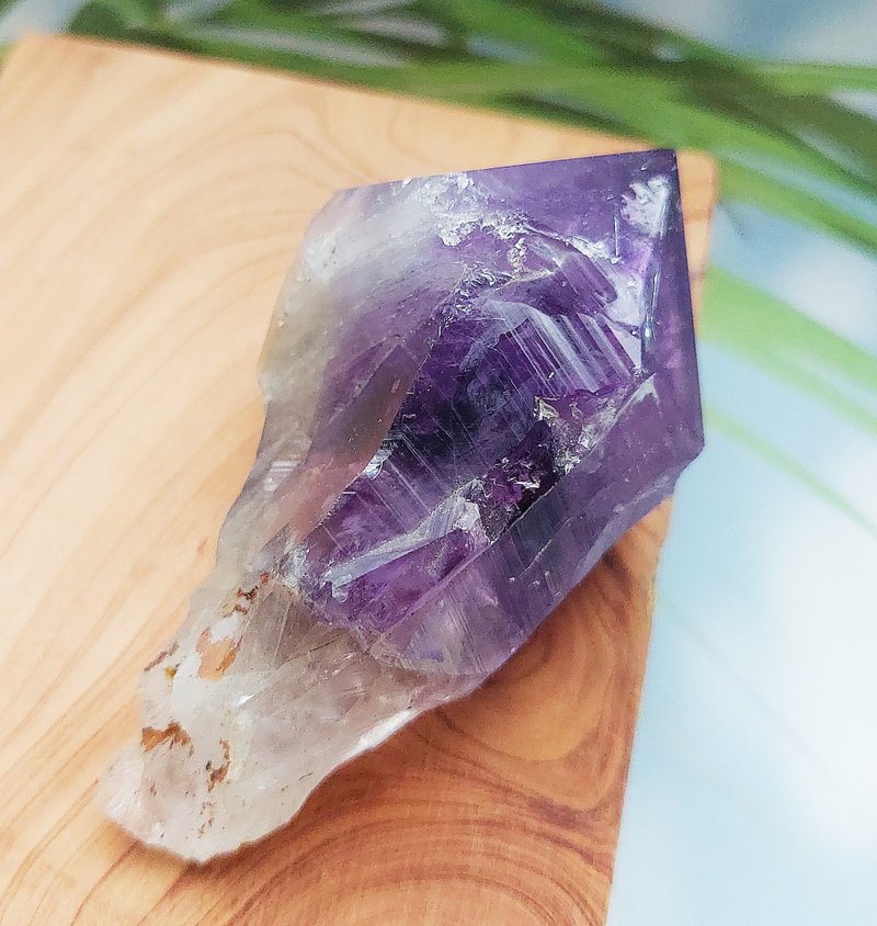 Amethyst 刚果产地 大牙单颗 紫水晶 天然矿石 原矿 - 摆饰 - 其他材质 