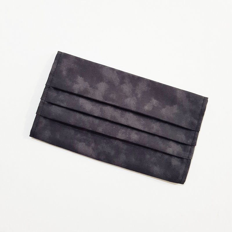 【渐层-黑】 棉质口罩套 立体口罩套  成人尺寸 可寄国外 - 口罩 - 棉．麻 黑色