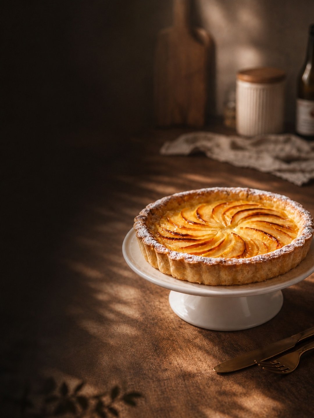 微光层叠 慢熟苹果 6 寸法式苹果塔 French Classic Apple Tart - 咸派/甜派 - 新鲜食材 