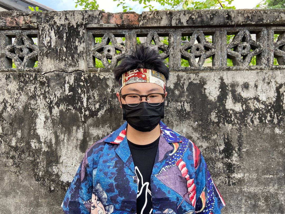 男生头带 / 一片式发带 / 美式车牌 / 情侣款 - 发带/发箍 - 棉 多色