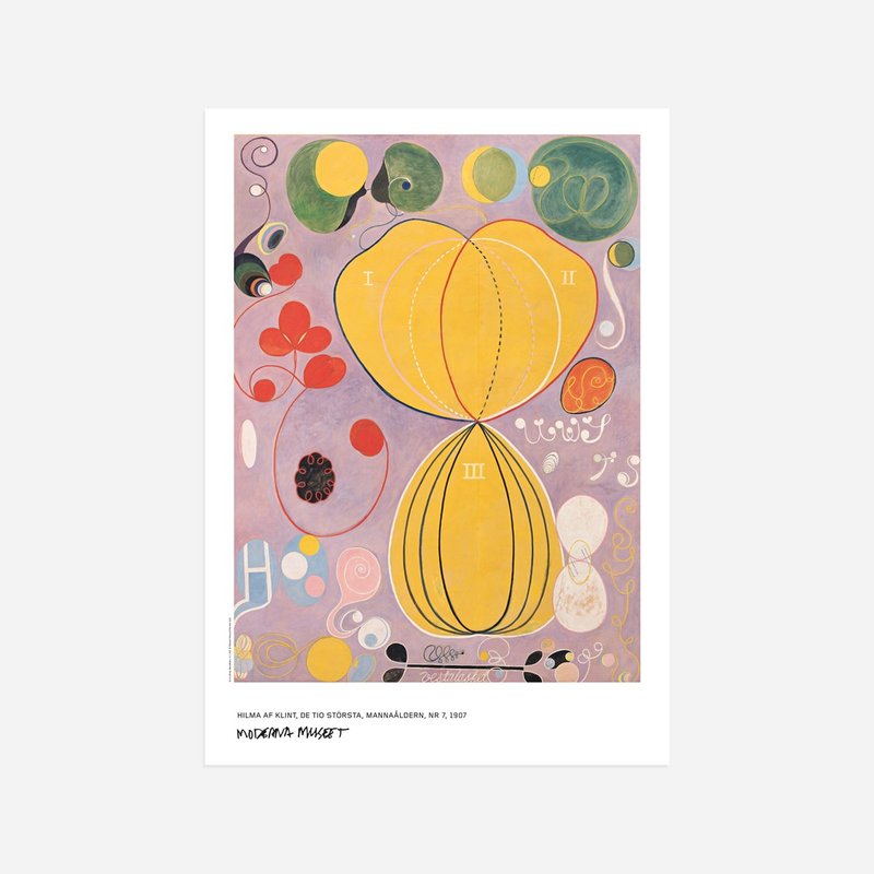 【艺术挂画】Hilma af Klint | The Ten Largest, Maturity, no 7 - 海报/装饰画/版画 - 纸 