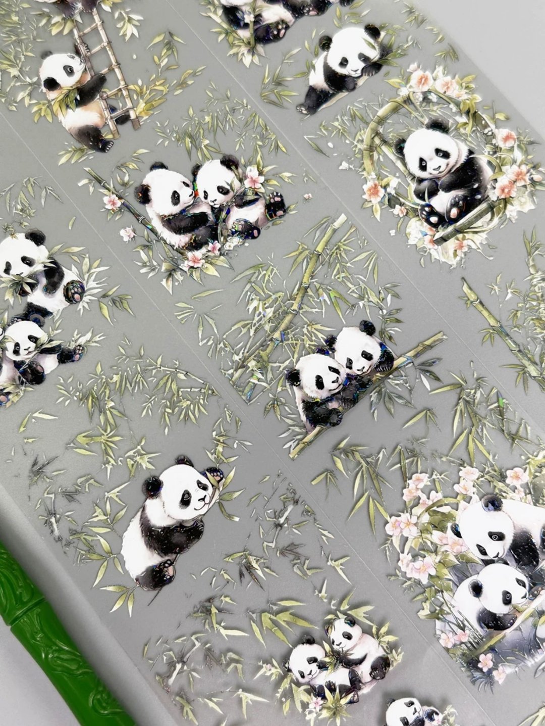 二萌熊宝 PET 纸胶带 贝壳光 - 纸胶带 - 其他材质 多色