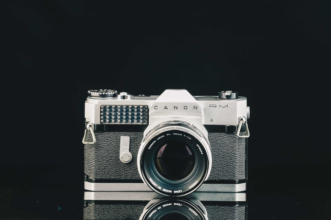 Canon Canonflex RM+Canon FL 50mm F=1.4 #6419 #135底片相机 - 相机 - 其他金属 黑色