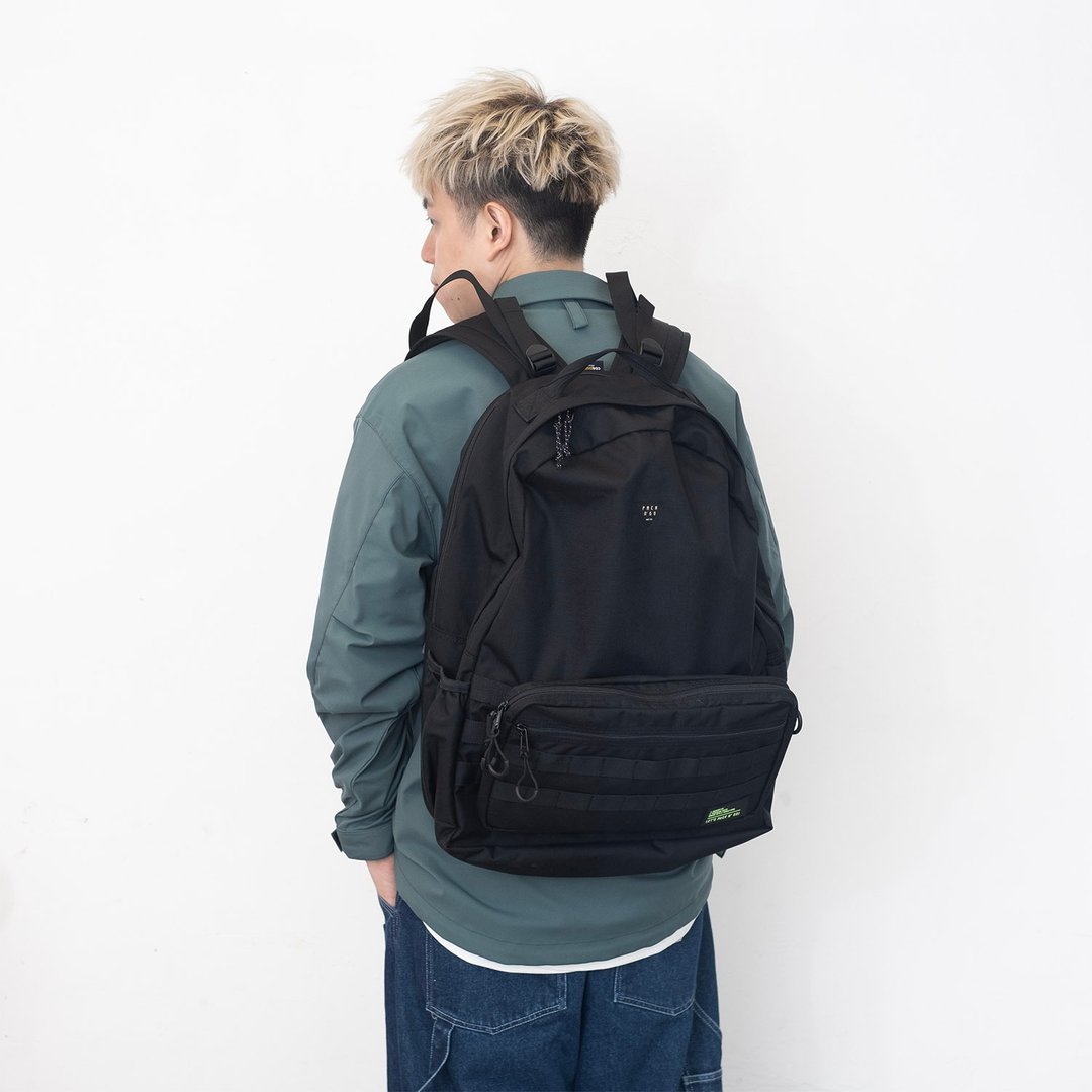 【可拆式】Pack n' Go可拆袋两用背包 (BA466) - 后背包/双肩包 - 尼龙 黑色