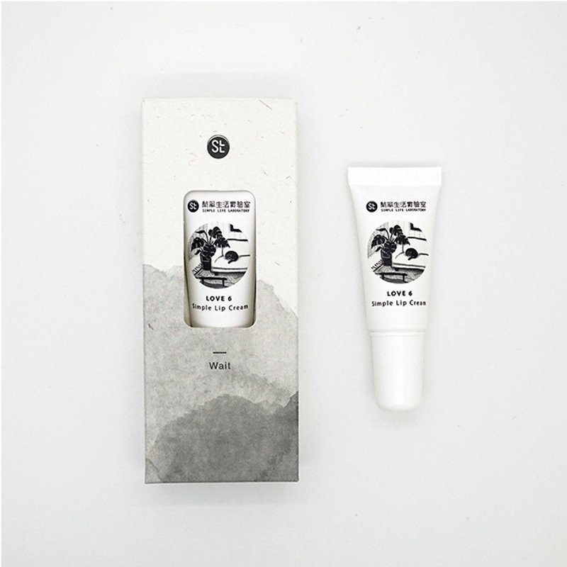SLL Simple Lipcream护唇膏 / Love6 / Wait(柠檬) - 唇部保养 - 精油 黑色
