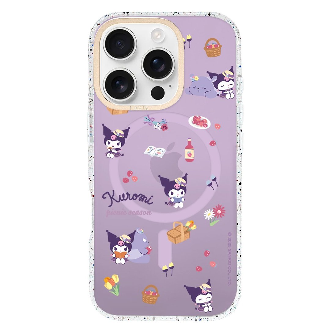 酷洛米 小憩时光 透彩框 防摔手机壳 iPhone 16 15 14 13 - 手机壳/手机套 - 环保材料 透明