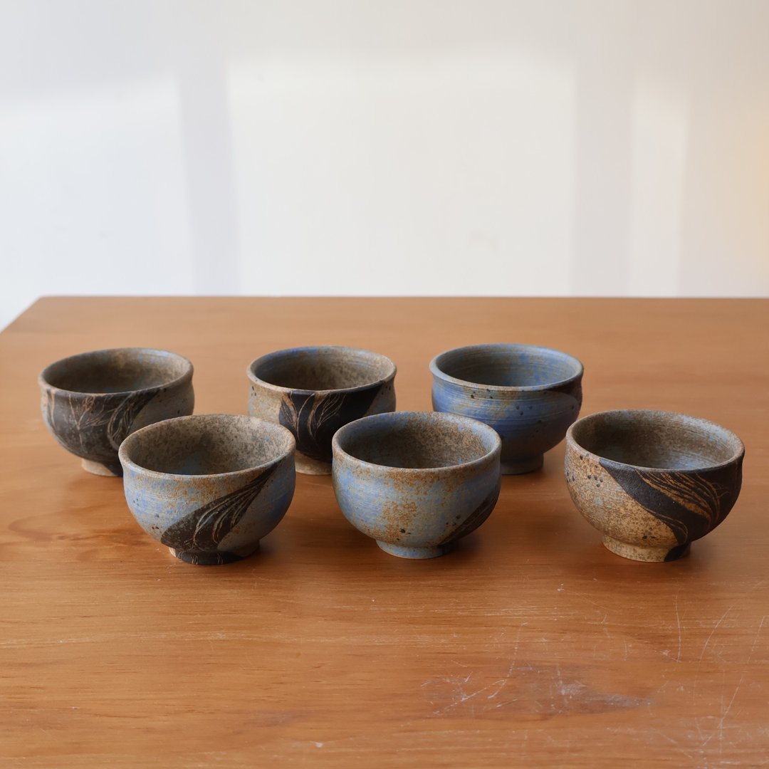 暗流 茶杯 - 茶具/茶杯 - 陶 蓝色