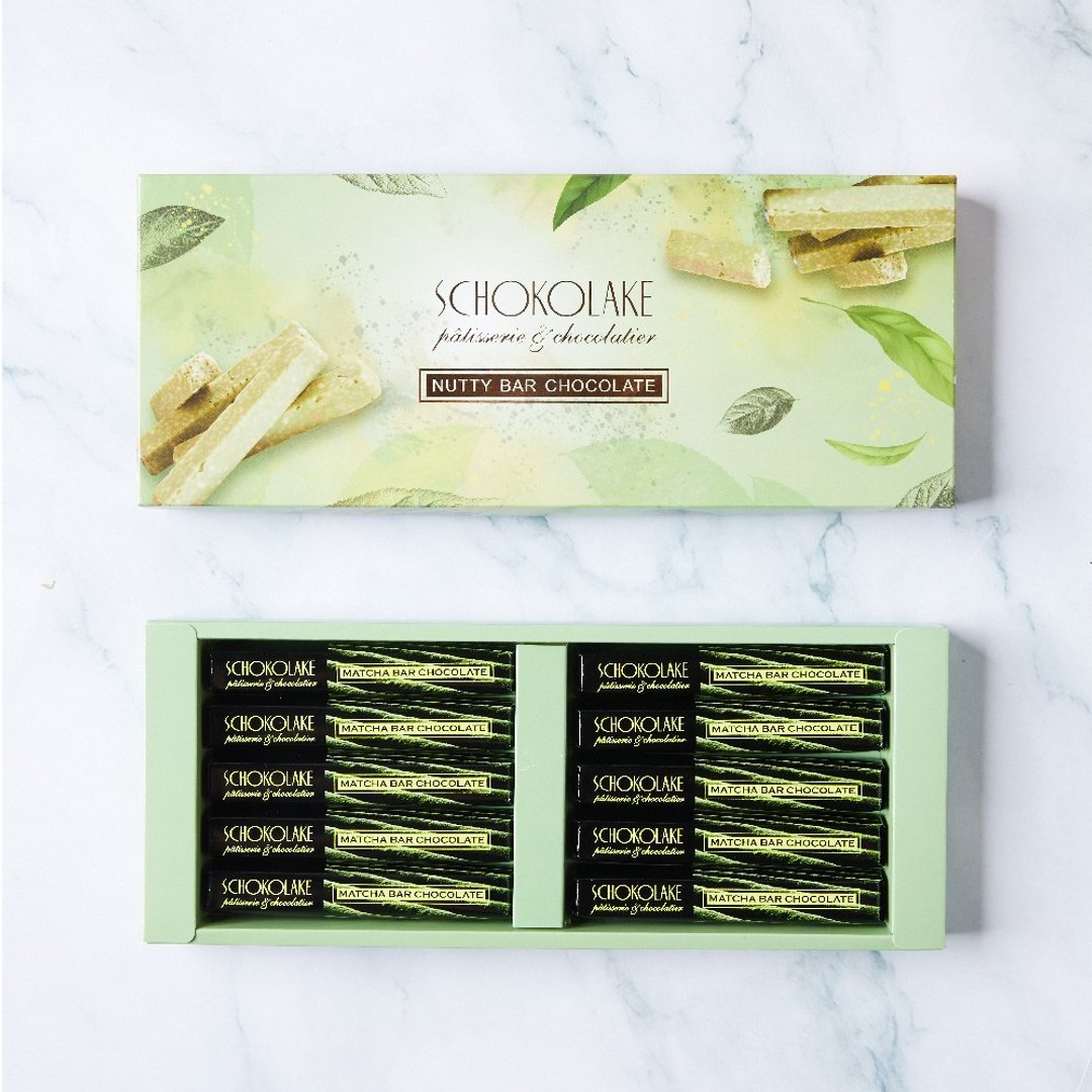 巧克力澐庄 - 四季抹茶巧克力条 - 零食/点心 - 新鲜食材 绿色