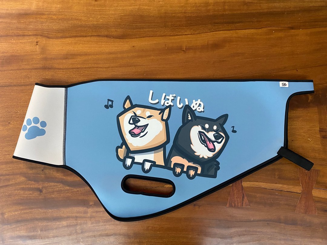 柴犬兄弟(迷雾蓝) gogoro系列车套 防刮车套 - 其他 - 聚酯纤维 黑色