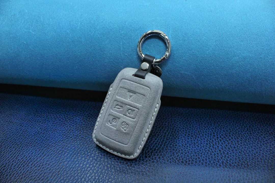 【现货版】路虎 Land Rover Evoque Defender 汽车钥匙皮套 - 钥匙链/钥匙包 - 真皮 