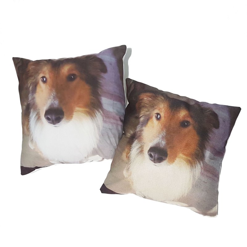 定制抱枕套 45*45cm - 枕头/抱枕 - 棉．麻 