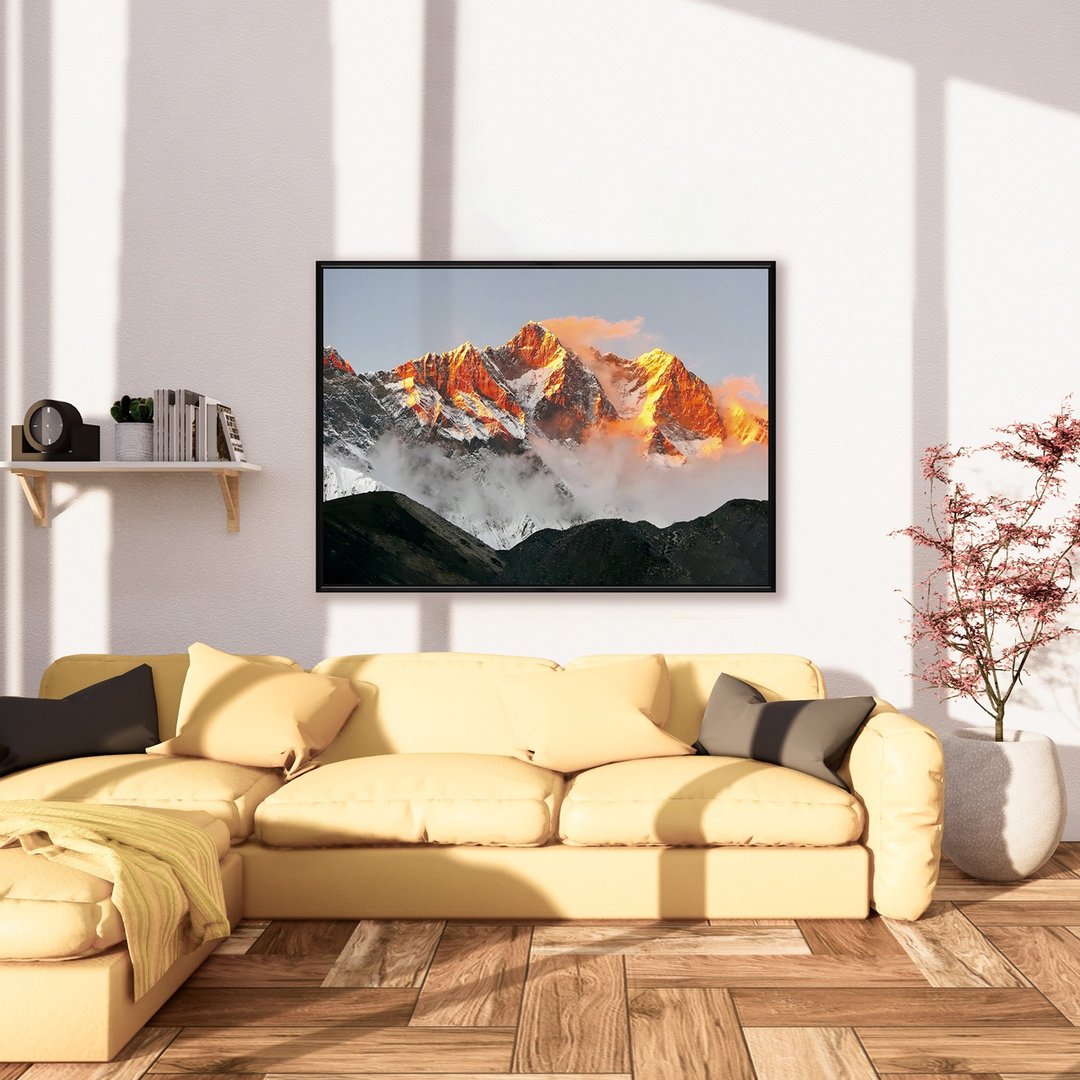 暮色喜马拉雅山 - 日落风景挂画/居家布置/入厝礼物/620八折 - 海报/装饰画/版画 - 棉．麻 多色