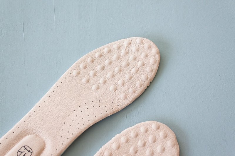 五双优惠组【鞋器具】男版本染真豚皮鞋垫 弹性舒适up - 鞋垫/周边 - 真皮 卡其色