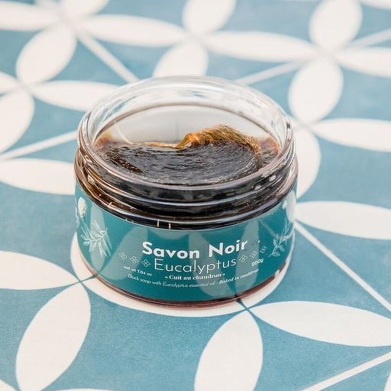 法国马赛皂之家土耳其哈曼温和去角质黑皂膏300ml - 其他 - 其他材质 黑色