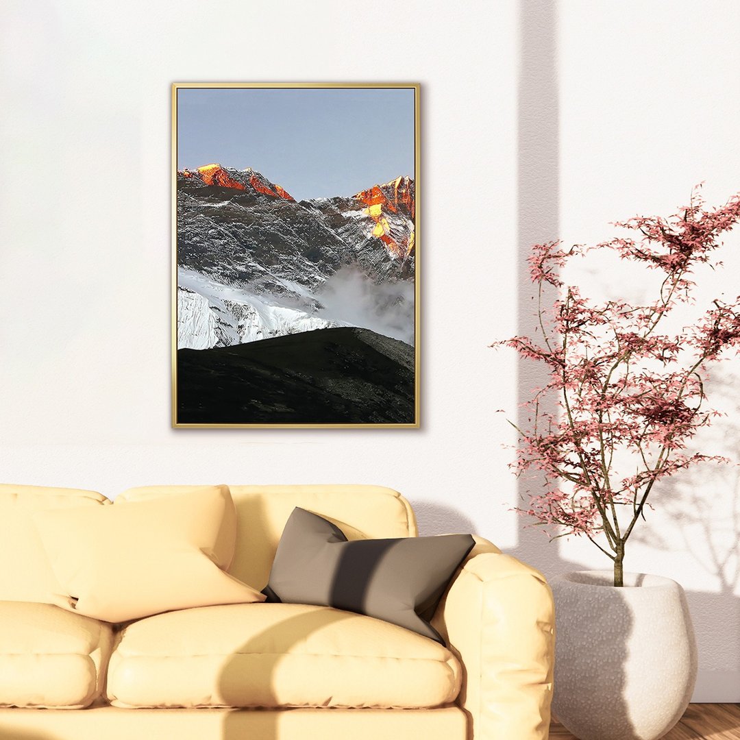 暮色喜马拉雅山I - 日落风景挂画/居家布置/暮色挂画/入厝礼物 - 海报/装饰画/版画 - 棉．麻 多色