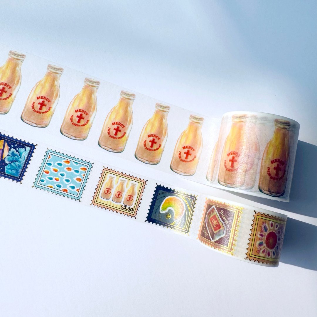 【和纸胶带】Stamp Collection - 纸胶带 - 纸 多色