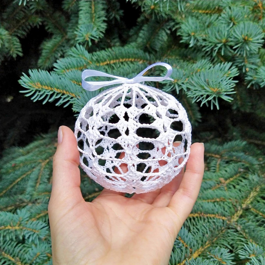 聖誕樹裝飾品 white, Christmas Gift Wrapping, Handmade xmas gifts, 圣诞树饰物 - 摆饰 - 棉．麻 白色