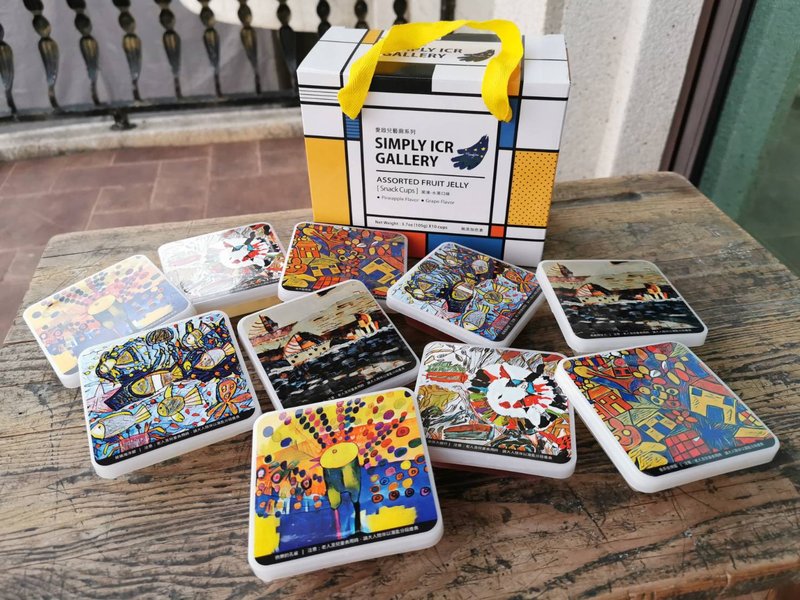 爱启儿艺廊 水果果冻礼盒(超商取货)B - 奶冻/布丁 - 新鲜食材 多色