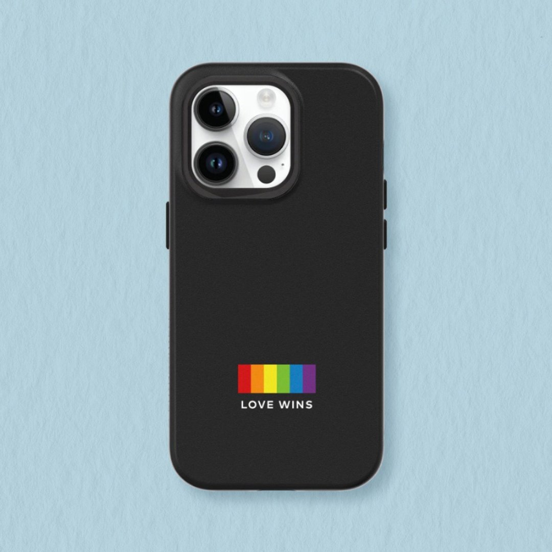 SolidX强化吸震缓冲防摔手机壳∣独家设计/Love wins-Not alone - 手机壳/手机套 - 塑料 多色