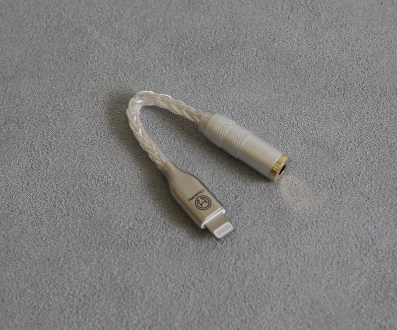 【川木】转接线 lightning转3.5mm 转接头 HIFI DAC耳放手机 苹果 - 手机配件 - 其他金属 