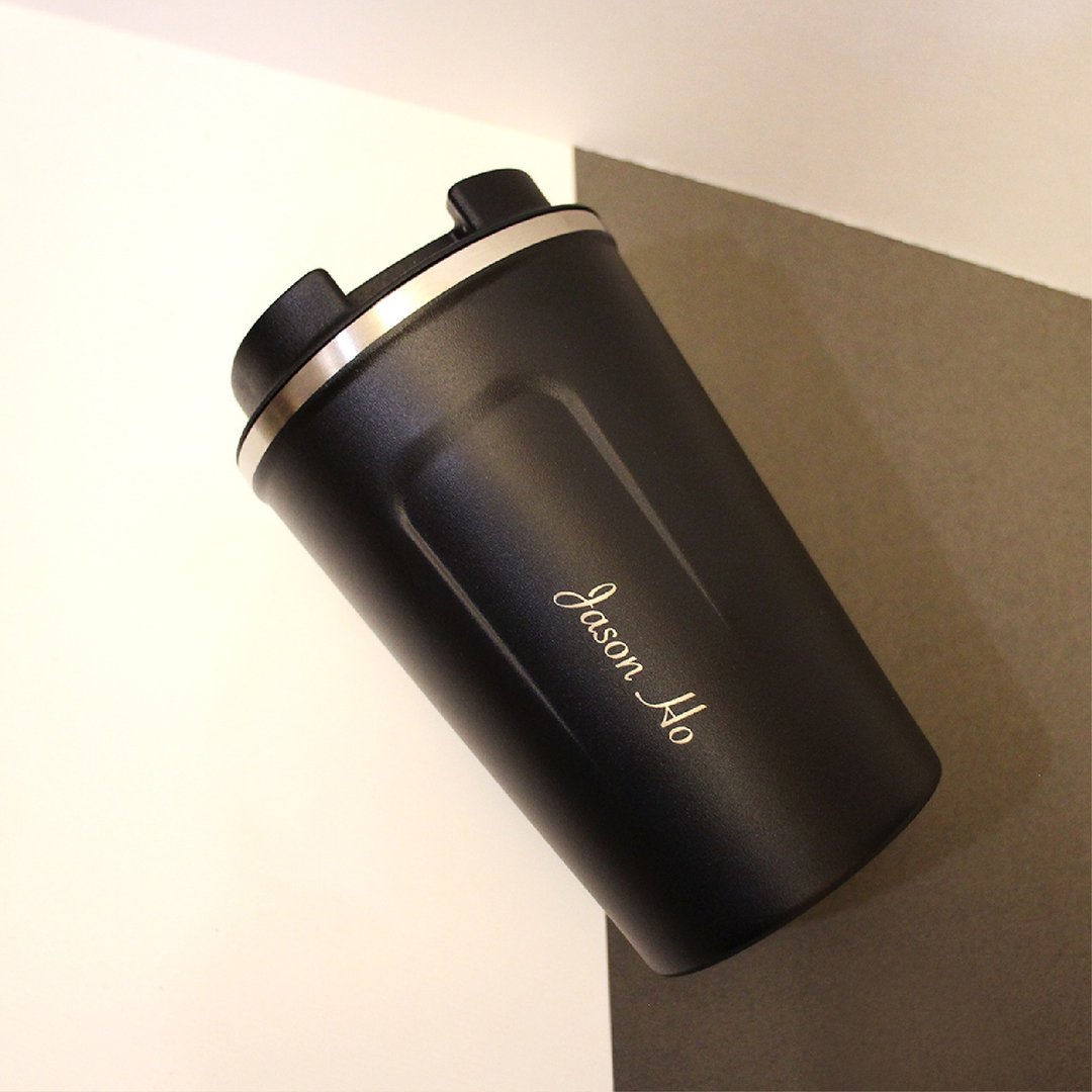 【莳设计-定制化】轻时尚环保随行咖啡杯 380ml - 其他杯子 - 不锈钢 