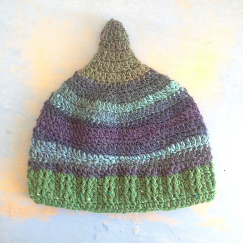 WA: Western Australia (Western Australia) pointed hat LL - 帽子 - 羊毛 蓝色