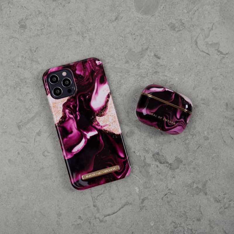 AirPods 3 / AirPods Pro 1 / 2 北欧时尚耳机保护壳-紫罗兰宝石 - 耳机收纳 - 塑料 紫色